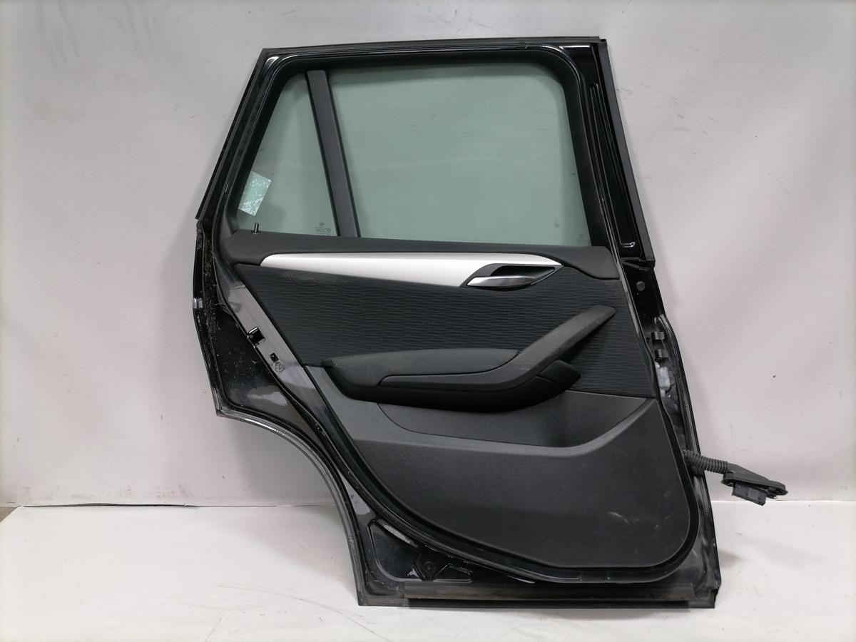 BMW X1 E84 original T&uuml;r hinten links 475 Blacksapphire Rohbau Bj.2013